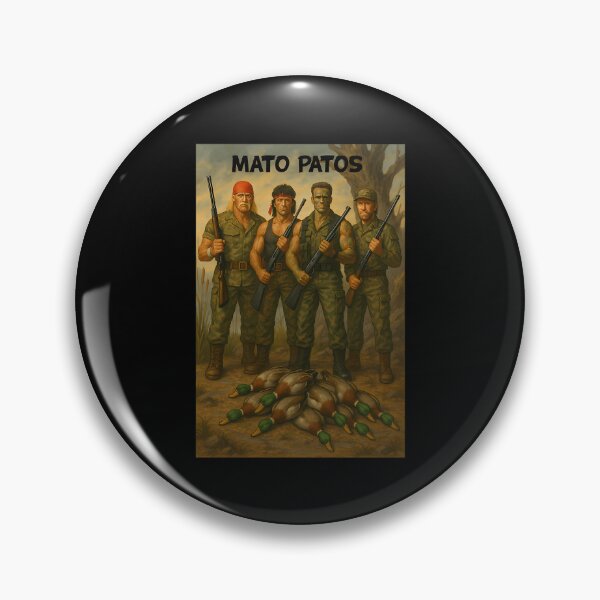 Item preview, 80'S Action Heroes Duck Hunting - Hogan Norris Rambo Arnold designed and sold by LeonieEpps.