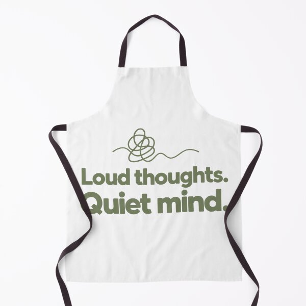 Item preview, Loud Thoughts Quiet Mind ADHD Neurodivergent Affirmation designed and sold by NichePrintLab.