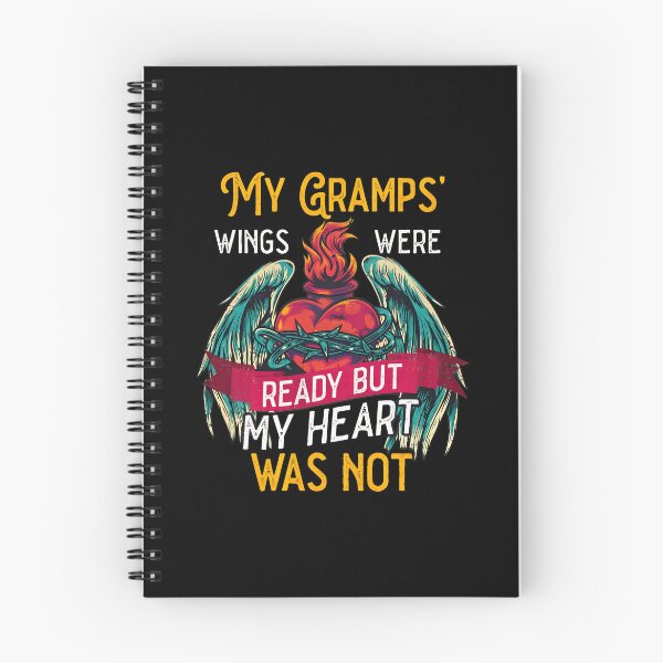 Item preview, My Gramps Wings Were Ready But My Heart Was Not Design designed and sold by MakhiFriedman.