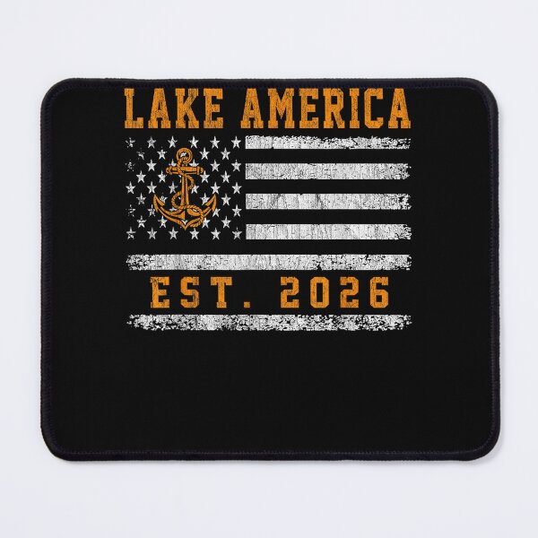 Item preview, Lake America Est 2026 Lake America designed and sold by leevekaArt.