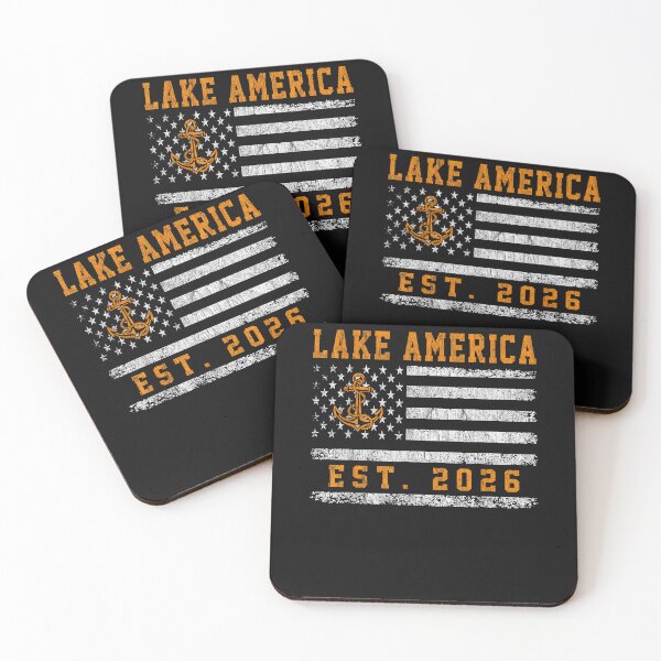 Item preview, Lake America Est 2026 Lake America  designed and sold by leevekaArt.