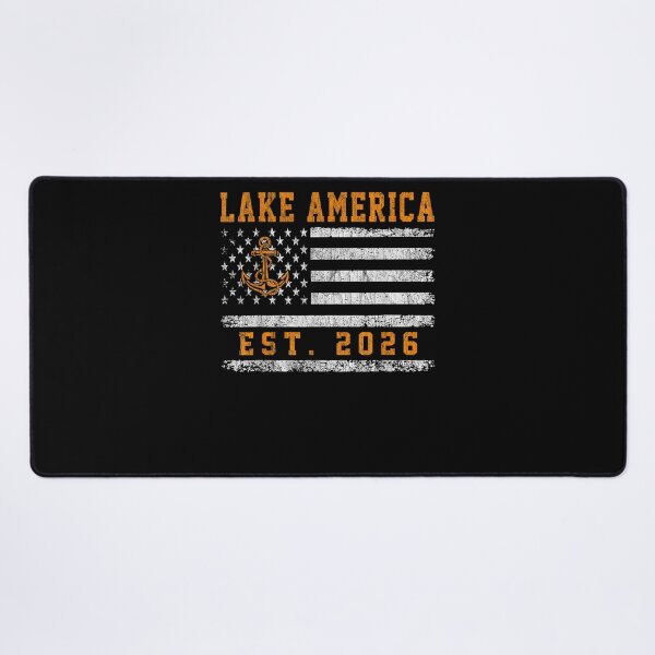 Item preview, Lake America Est 2026 Lake America designed and sold by leevekaArt.