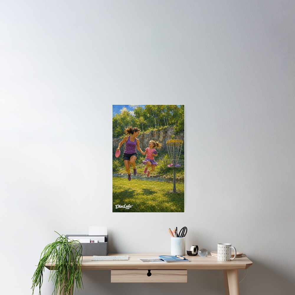 Vista previa del artículo con la obra «Póster», diseñado y vendido por DiscLula.