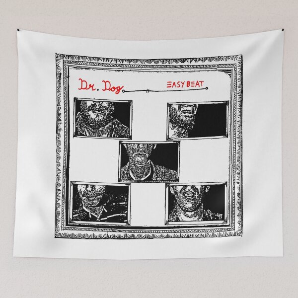 Item preview, Red Typography Baroque Pop Band designed and sold by MosiUniq.