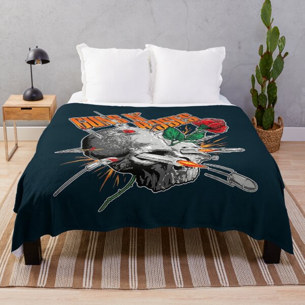 Item preview, Guns N' Roses Hand Rose and Revolvers Rock Design designed and sold by RobertsonZoe.