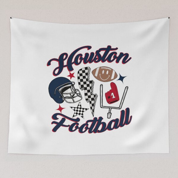 Item preview, Houston Football Retro Graphic  designed and sold by vanniBradrick.