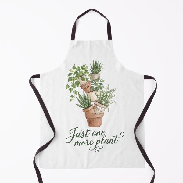 Item preview, Just One More Plant Funny Hoarder Houseplant Watercolor Botanical designed and sold by WorldShop17.
