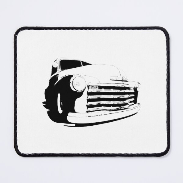 Item preview, Vintage Pickup Truck Silhouette Monochrome Classic Farm Truck Illustration Front And Back View | Perfect Gift For You And Friends designed and sold by Shawon Khan Sourov.
