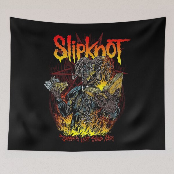 Item preview, Vintage Illustration Slipknot Infernal Goat Heavy Metal designed and sold by xhant roky.