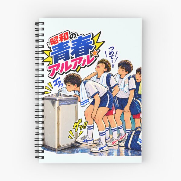 Item preview, Showa School Water Cooler Queue Sticker designed and sold by OddGarage.