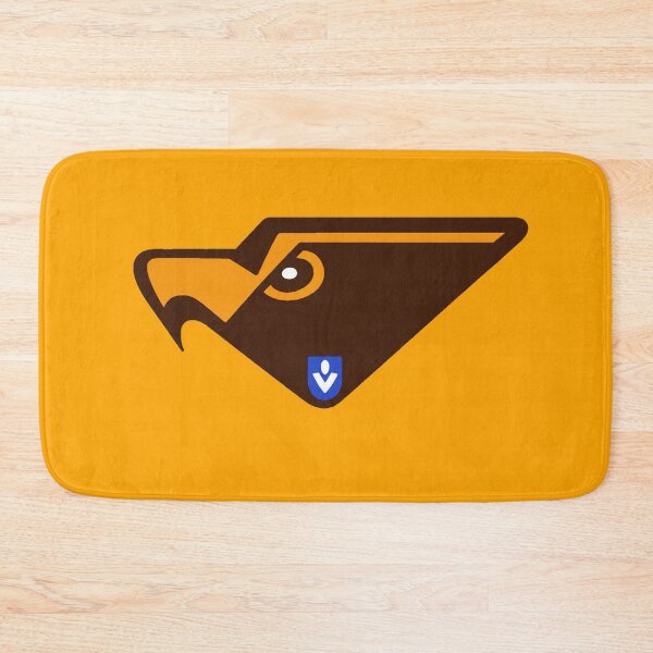 Item preview, Mighty Hawks Retro Logo Drawing designed and sold by Luke Foran Sports Art.