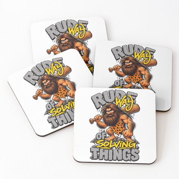 Item preview, Rude Caveman Funny Stone Age designed and sold by Prism--Fashion.