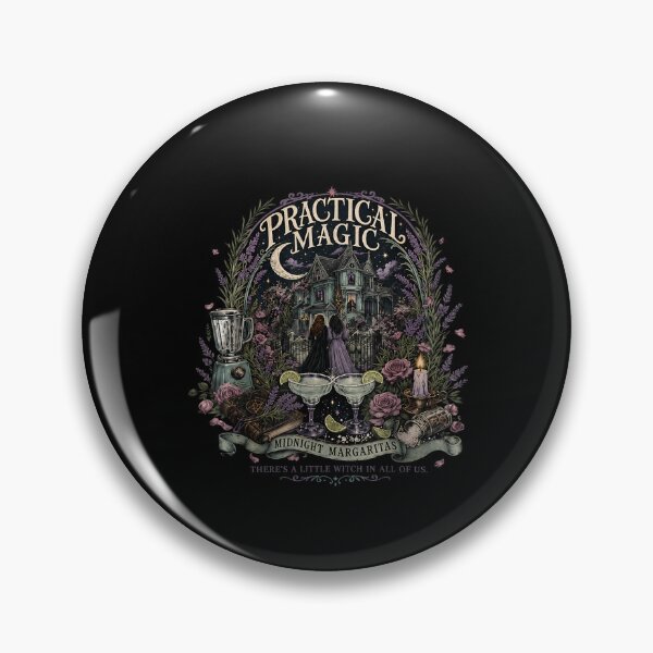 Item preview, Black Cat Practical Magic Witch Sisters Margaritas Halloween designed and sold by leevekaArt.