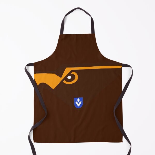 Item preview, Mighty Hawks Retro Logo Drawing designed and sold by Luke Foran Sports Art.