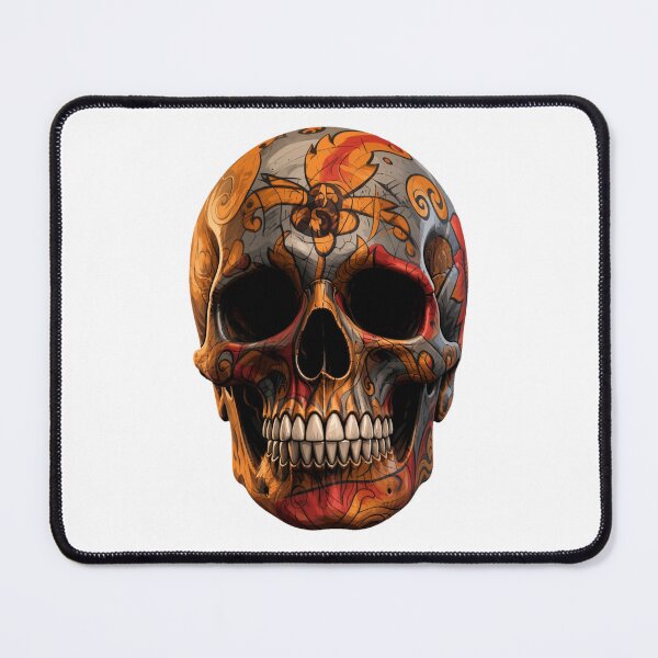 Item preview, HEAD SKULL Earth Tone designed and sold by Shadow & Silk Studio.