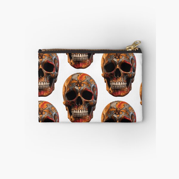 Item preview, HEAD SKULL Earth Tone designed and sold by Shadow & Silk Studio.