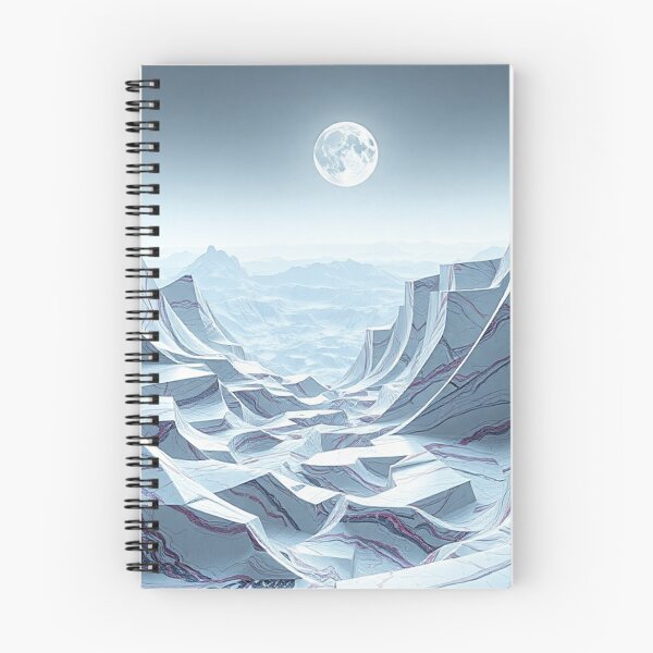 Item preview, Moonlit Desert Canyon Landscape Art designed and sold by IntelliMindDesigns.