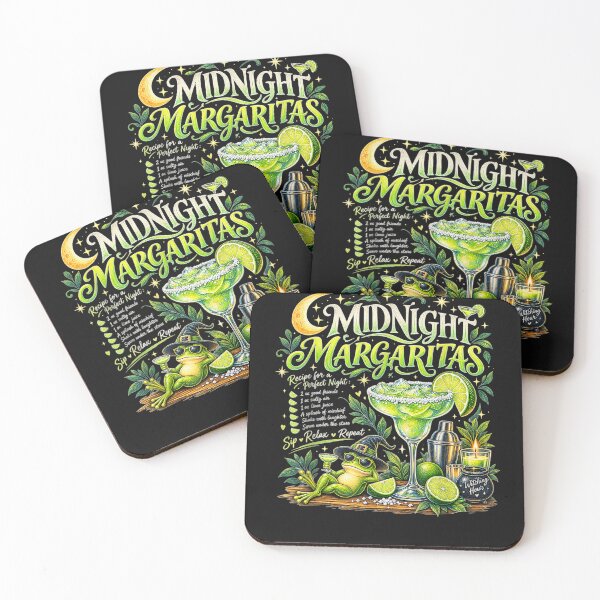 Item preview, Midnight Margaritas Halloween Practical Magic Witch Drinking designed and sold by leevekaArt.