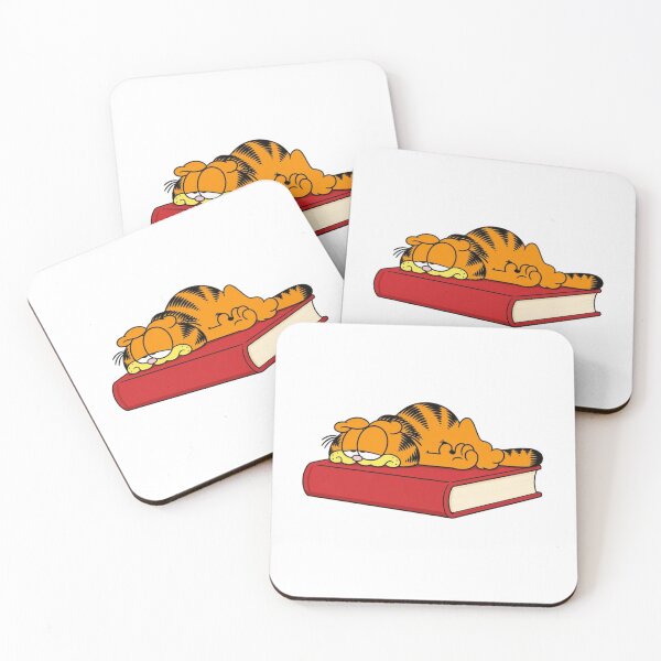 Item preview, garfield sleeping on book designed and sold by wingoo22.