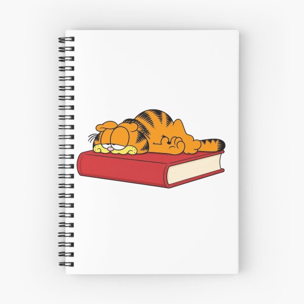 Item preview, garfield sleeping on book designed and sold by wingoo22.
