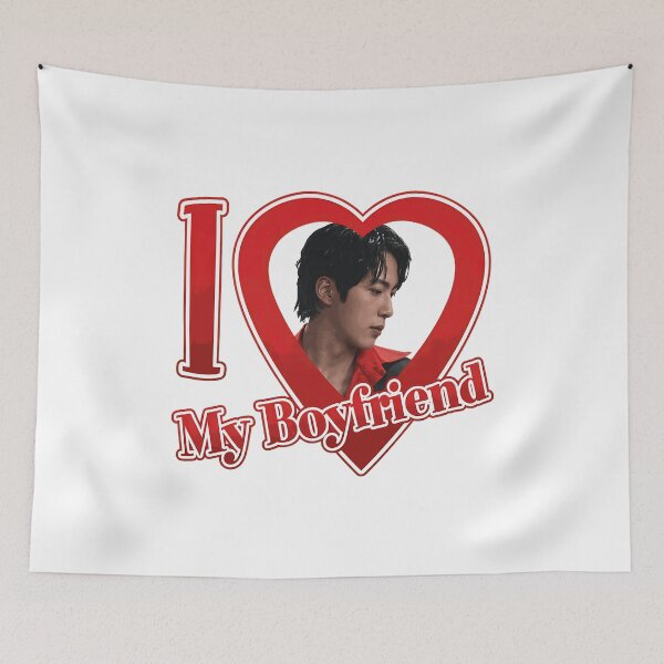 Item preview, I Heart My Boyfriend Cute Heart Graphic  designed and sold by TejSlaboda86.
