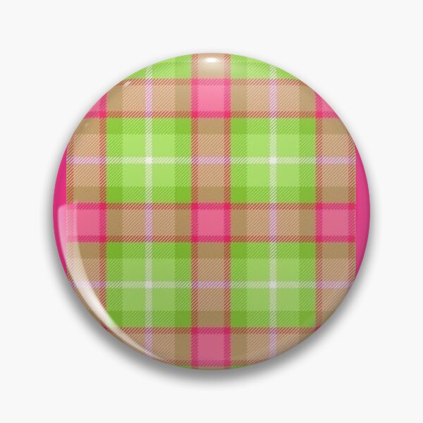 Item preview, Y2K Hot Pink and Lime Green Plaid Pattern | Retro 2000s Tartan Grid Aesthetic designed and sold by BrontesWhimsyStore.