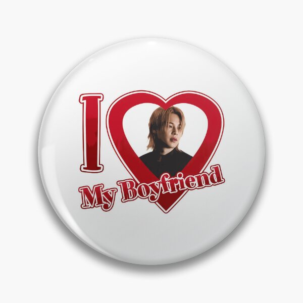 Item preview, I Love My Idol Boyfriend Heart Graphic  designed and sold by vanniBradrick.
