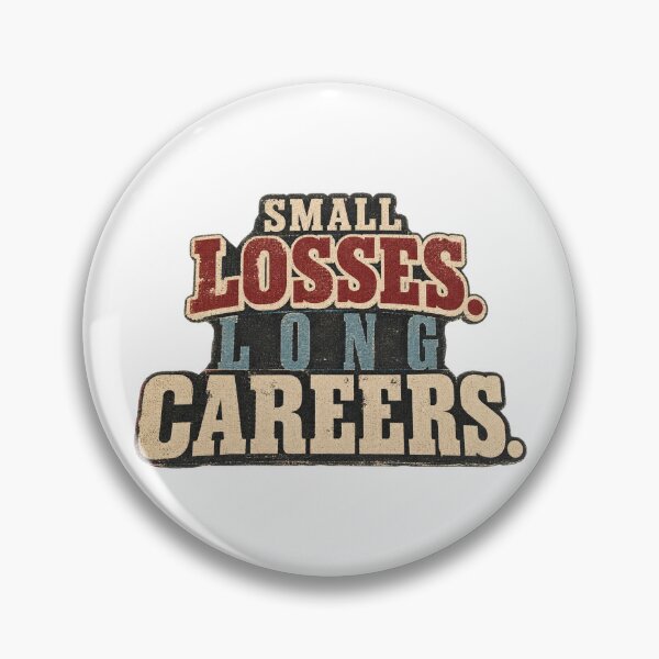 Item preview, Small Losses. Long Careers. Trader Risk Management designed and sold by VolatilityEdge.