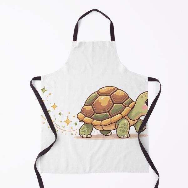 Item preview, Cute Slow Tortoise Walking – Minimalist Pastel Turtle Sticker designed and sold by 3bqre.