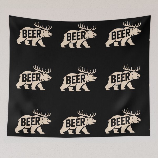 Item preview, Funny Bear Lover Wildlife Drinking designed and sold by Zizo-DR44.