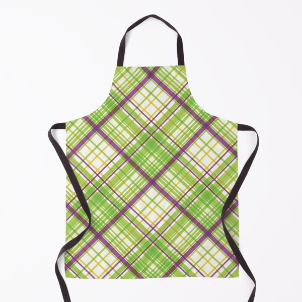 Item preview, Y2K LLime Green and Purple Diagonal Plaid Pattern | Retro 2000s Tartan Grid Aesthetic designed and sold by BrontesWhimsyStore.