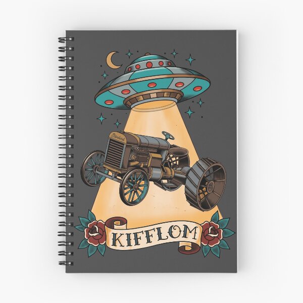 Item preview, Kifflom UFO Traditional Tattoo designed and sold by Fictional Ink Society.