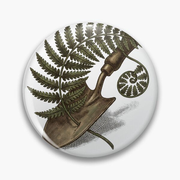 Artikelvorschau, Vintage botanische Farn-Gartenkelle als Geschenk für stolze Pflanzenliebhaber entworfen und verkauft von WorldShop17.