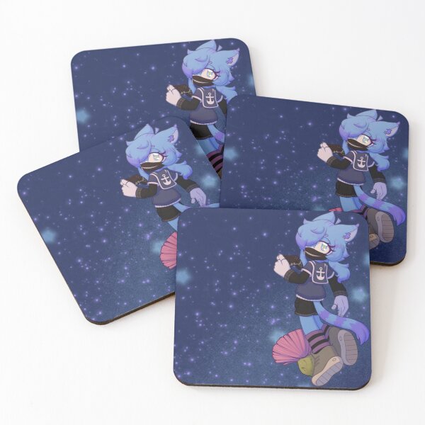 Item preview, Suffy The Torbie (back view + galaxy bg) designed and sold by RogueofSpace.