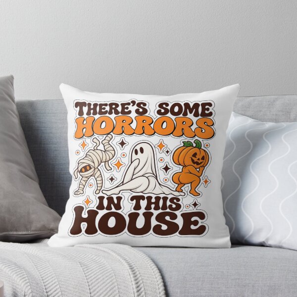 Item preview, Inappropriate Halloween, There's Some Horrors In This House Funny Halloween Horror designed and sold by graphic-genie.