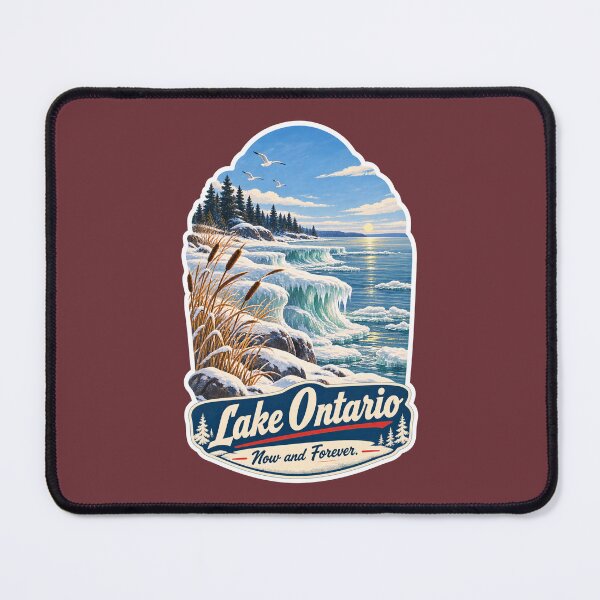 Item preview, Lake Ontario Forever Defending Canadian Sovereignty Scenic Prints designed and sold by PinUpPizzazz.