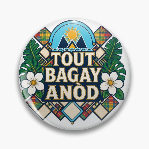 Item preview, TOUT BAGAY ANNÒD — Everything Is Alright in Saint Lucian Kwéyòl designed and sold by CaribChroma.