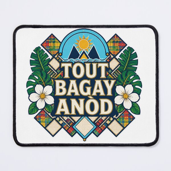 Item preview, TOUT BAGAY ANNÒD — Everything Is Alright in Saint Lucian Kwéyòl designed and sold by CaribChroma.