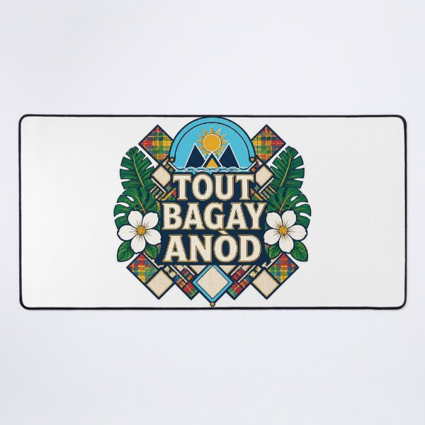 Item preview, TOUT BAGAY ANNÒD — Everything Is Alright in Saint Lucian Kwéyòl designed and sold by CaribChroma.