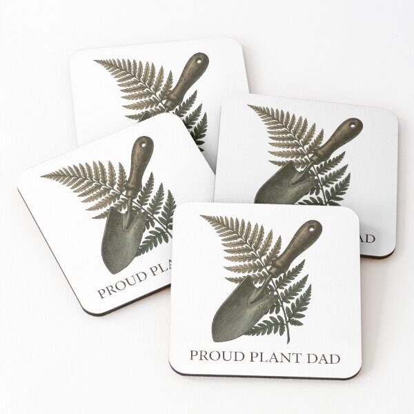 Item preview, Proud Plant Dad Vintage Botanical Fern Gardening Trowel Gift designed and sold by WorldShop17.