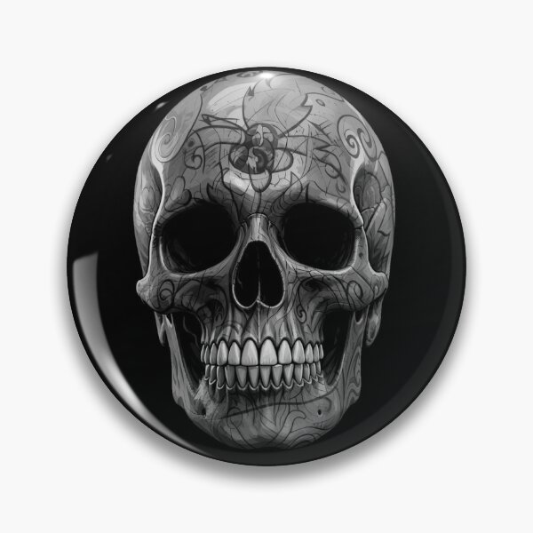 Item preview, HEAD SKULL IRON designed and sold by Shadow & Silk Studio.