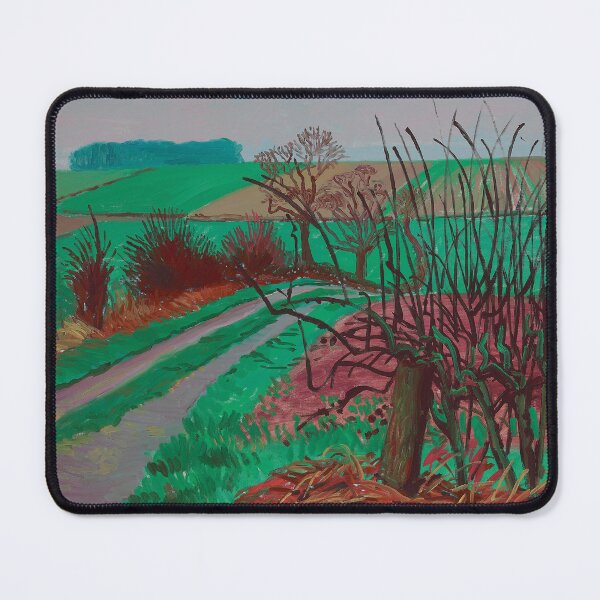 Item preview, David Hockney - Track and Hedgerow designed and sold by AllenReynolds.