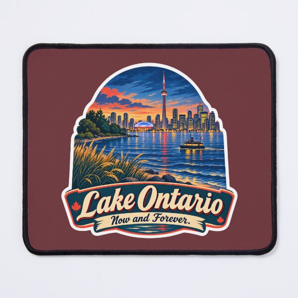 Item preview, Lake Ontario Forever Defending Canadian Sovereignty Scenic Prints designed and sold by PinUpPizzazz.