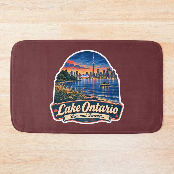 Item preview, Lake Ontario Forever Defending Canadian Sovereignty Scenic Prints designed and sold by PinUpPizzazz.