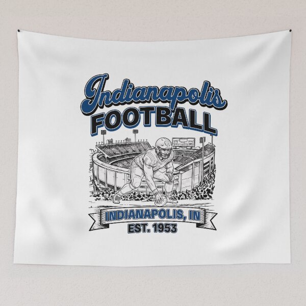 Item preview, Indianapolis Football Vintage Stadium Retro Design designed and sold by SristiBurd96.