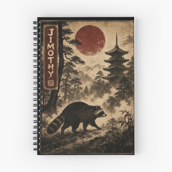 Item preview, Jimothy Tanuki Japanese Vintage – Funny Raccoon Art designed and sold by Zizo-DR44.