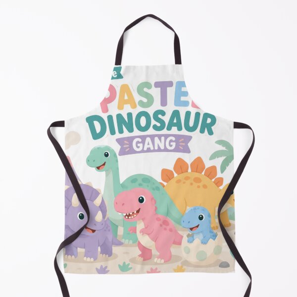 Item preview, Cute Pastel Dinosaurs Seamless Pattern designed and sold by NuviBees.