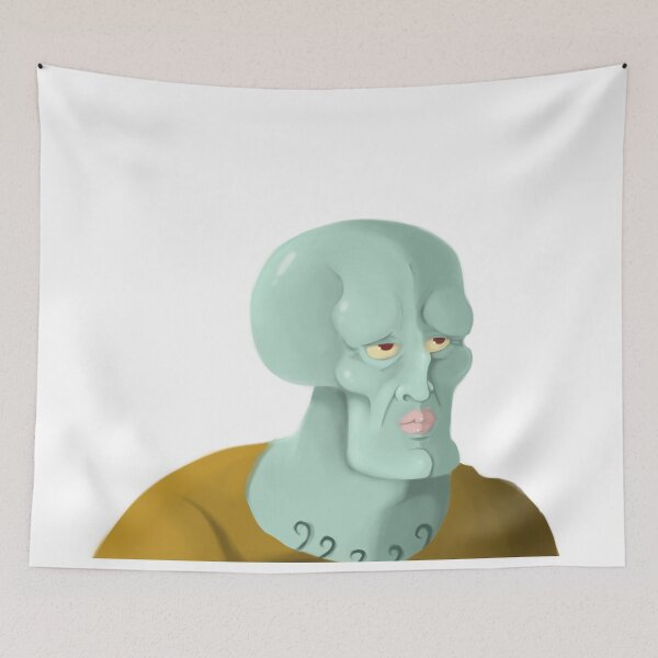 Item preview, Handsome Squidward designed and sold by NeonBlack.
