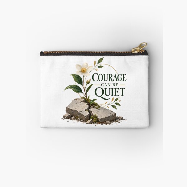 Item preview, Courage Can Be Quiet designed and sold by Mosslume Studio.
