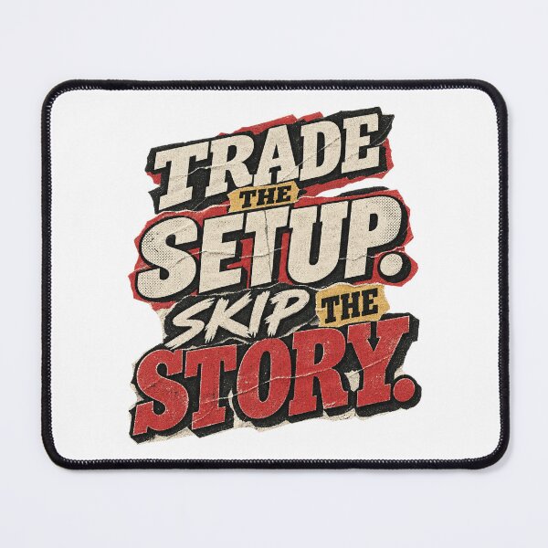 Item preview, Trade the Setup. Skip the Story. Trading Psychology designed and sold by VolatilityEdge.